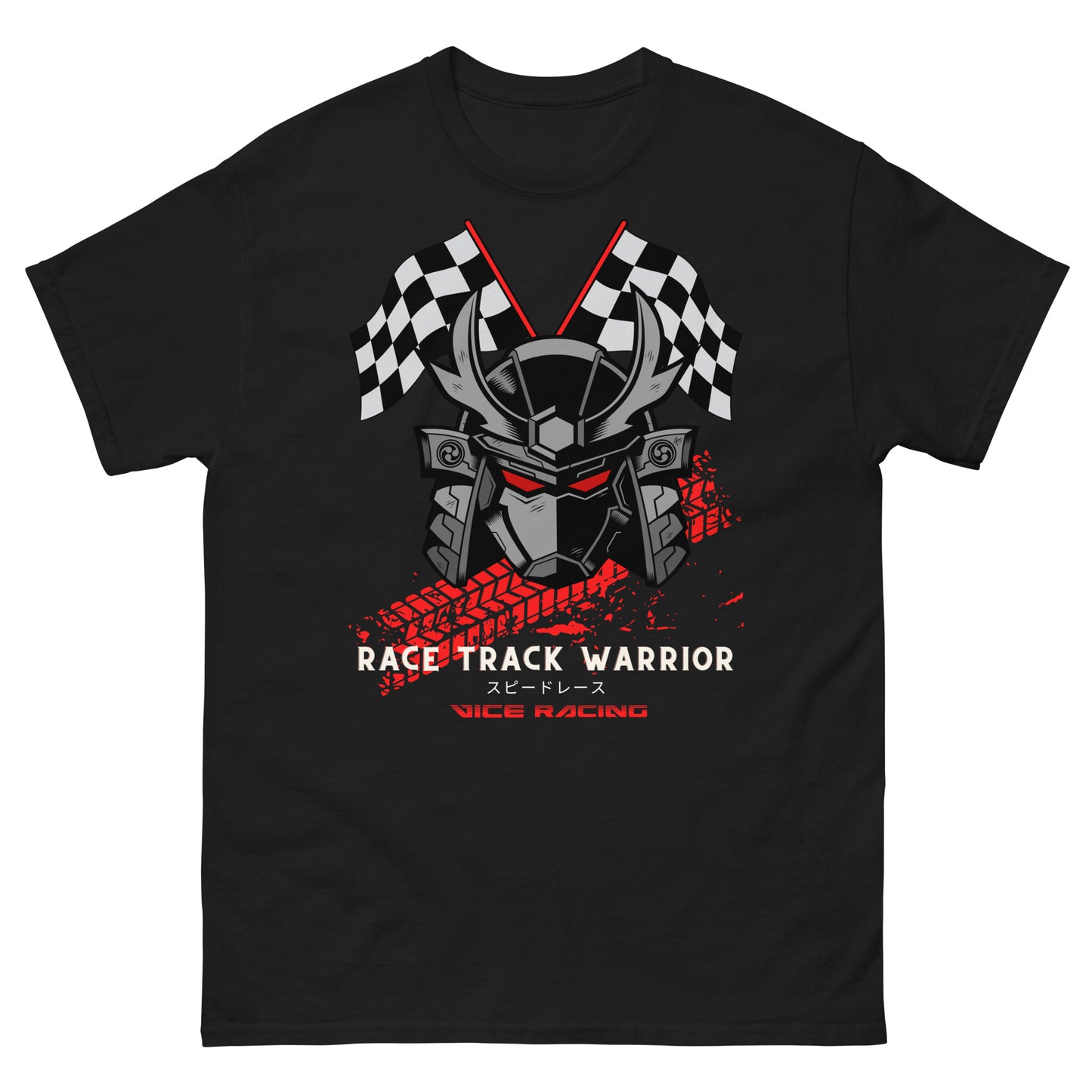 Race Track Warrior Japanese Style T-shirt