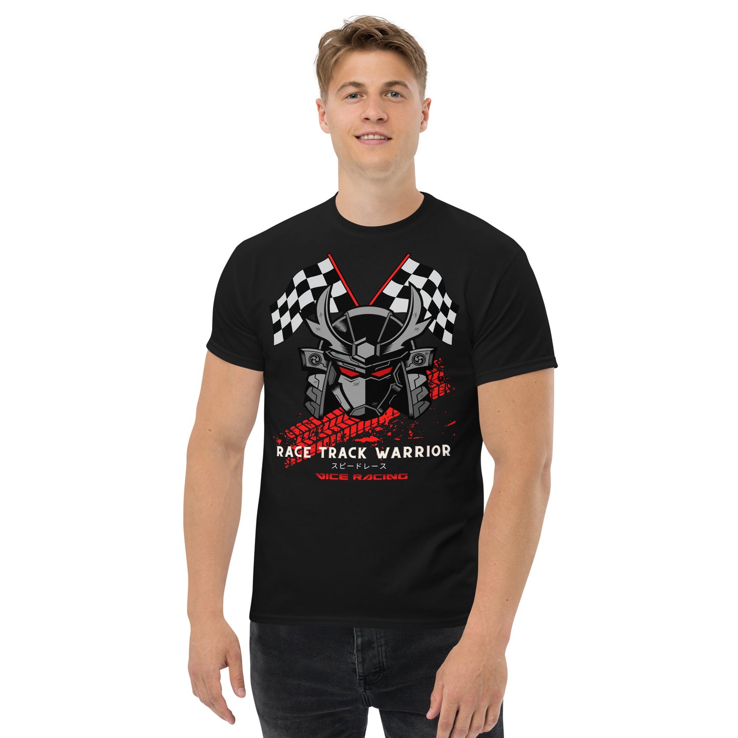 Race Track Warrior Japanese Style T-shirt