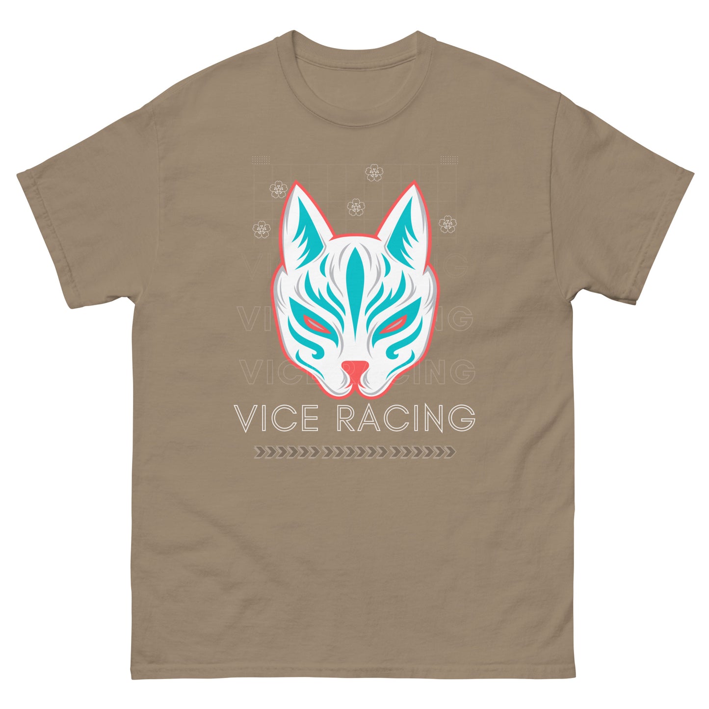 Vice Racing Kitsune Mask T-shirt