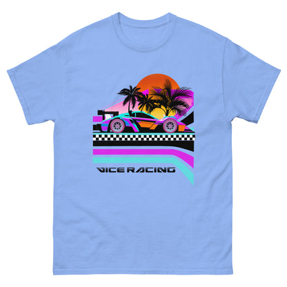 Ocean Drive neon supercar artwork T-shirt