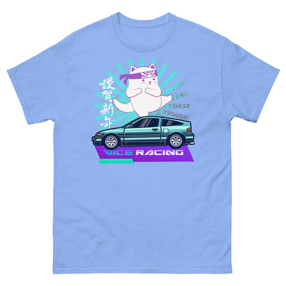 Lucky ninja cat car t-shirt