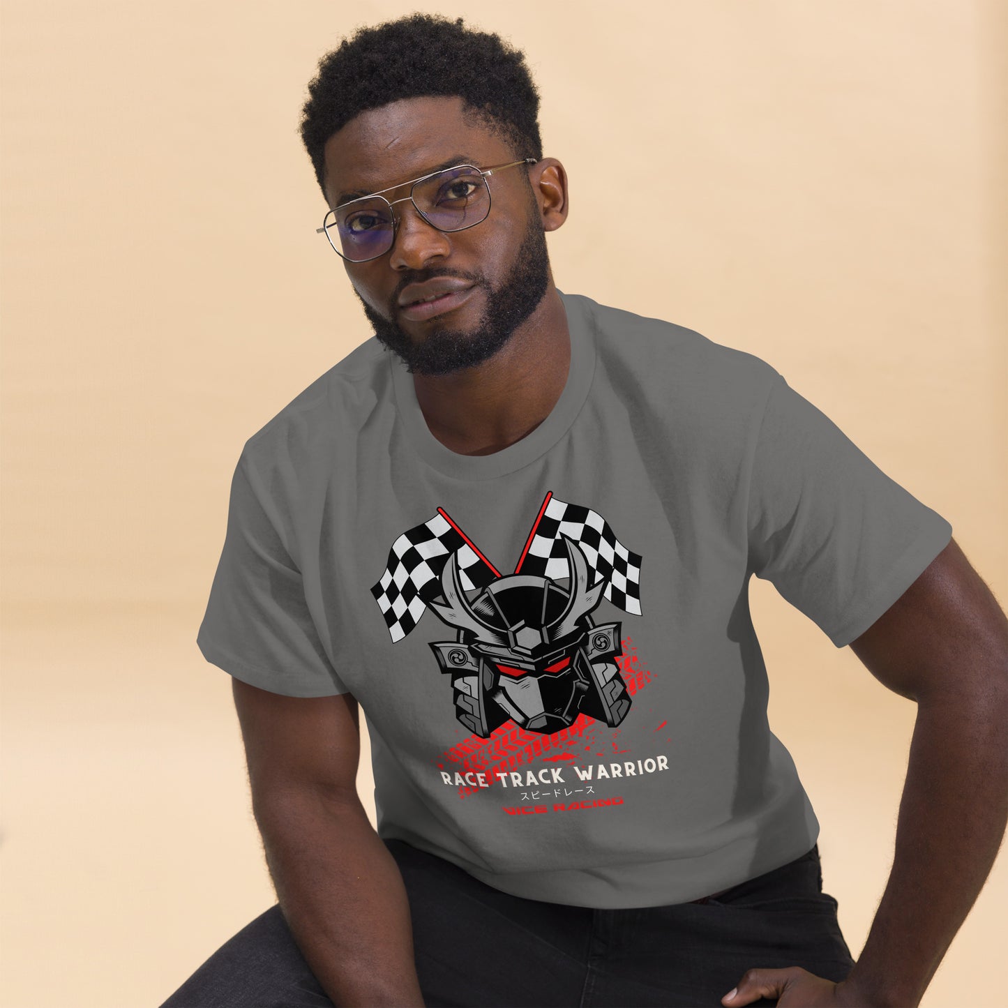 Race Track Warrior Japanese Style T-shirt