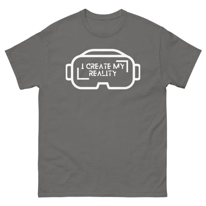 I create my reality virtual reality graphic T shirt