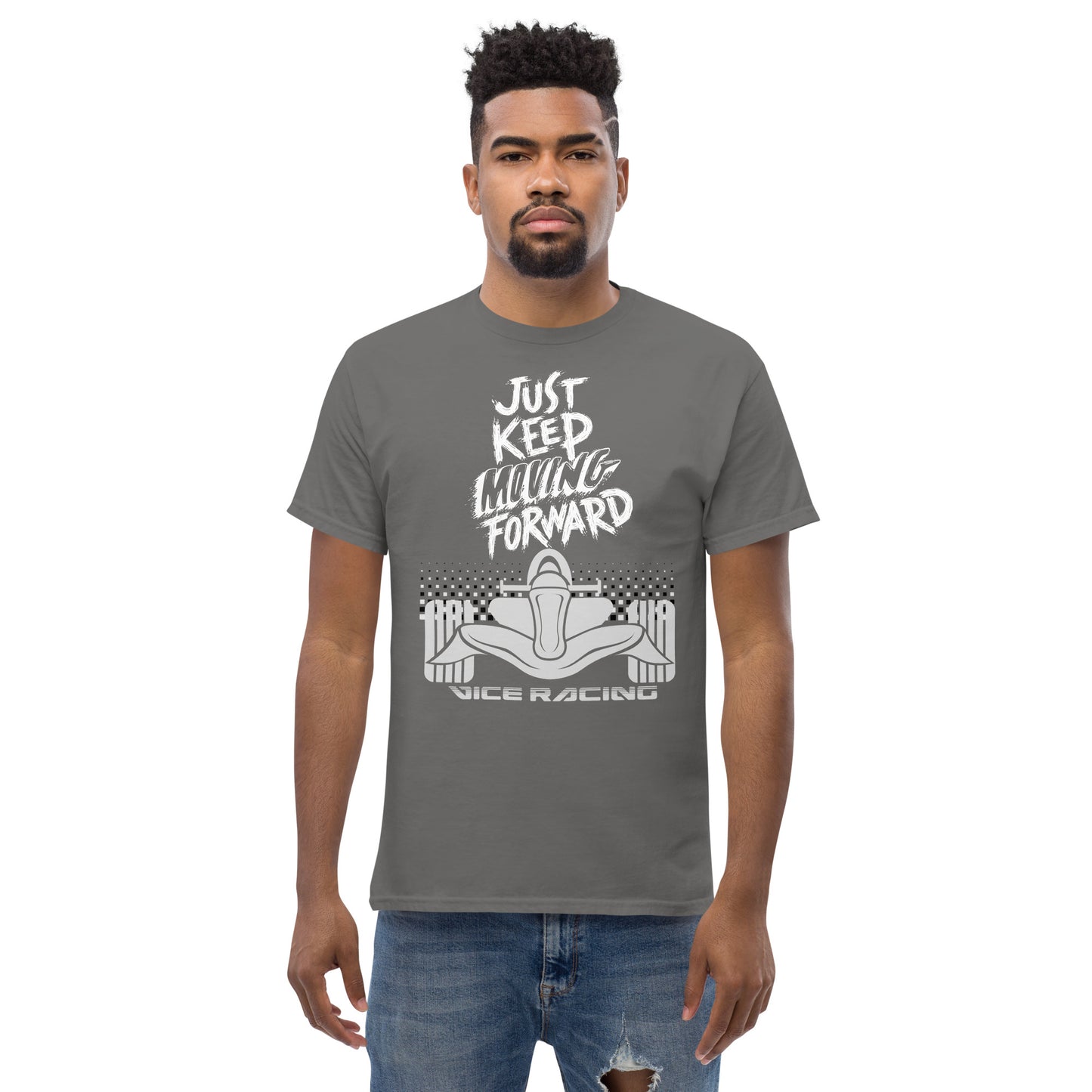 Just keep moving forward formual 1 T-shirt