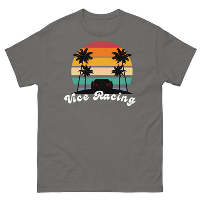 Retro sunset racecar tail light T-shirt