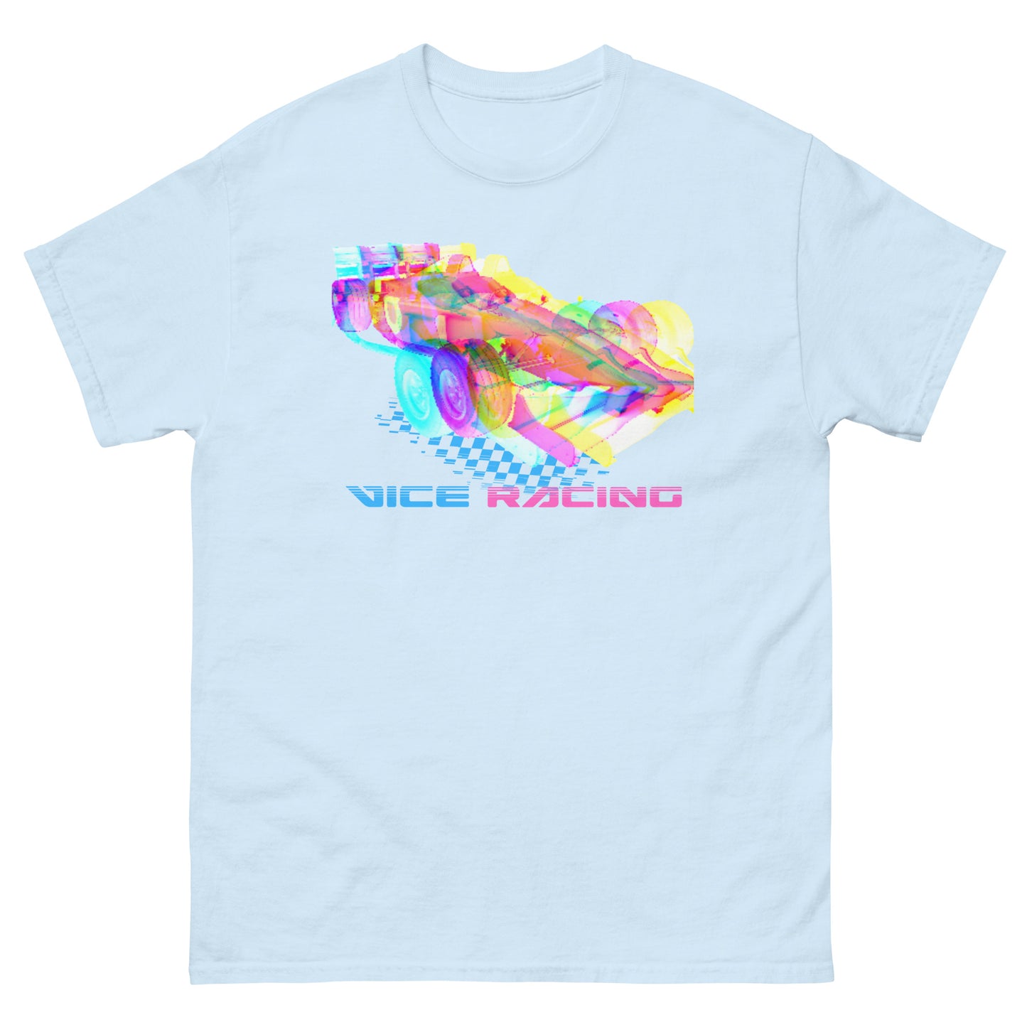 Psychedelic Formula One Car T-shirt