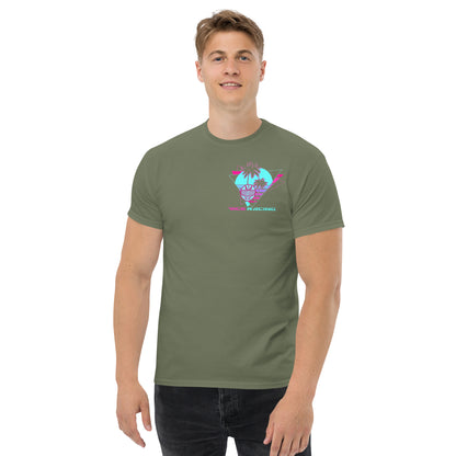 Vice Racing Motorsport Helmet and Palm Tree Logo T-shirt
