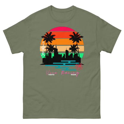 Miami Tokyo CityScape T-shirt