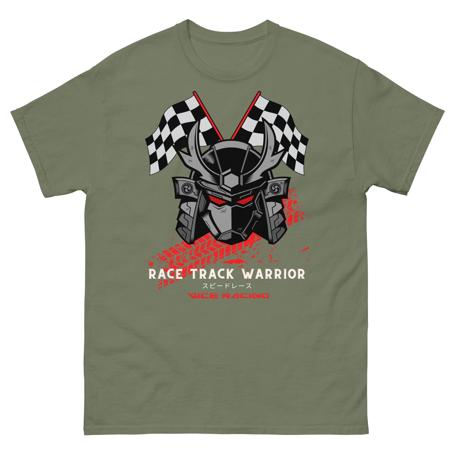 Race Track Warrior Japanese Style T-shirt