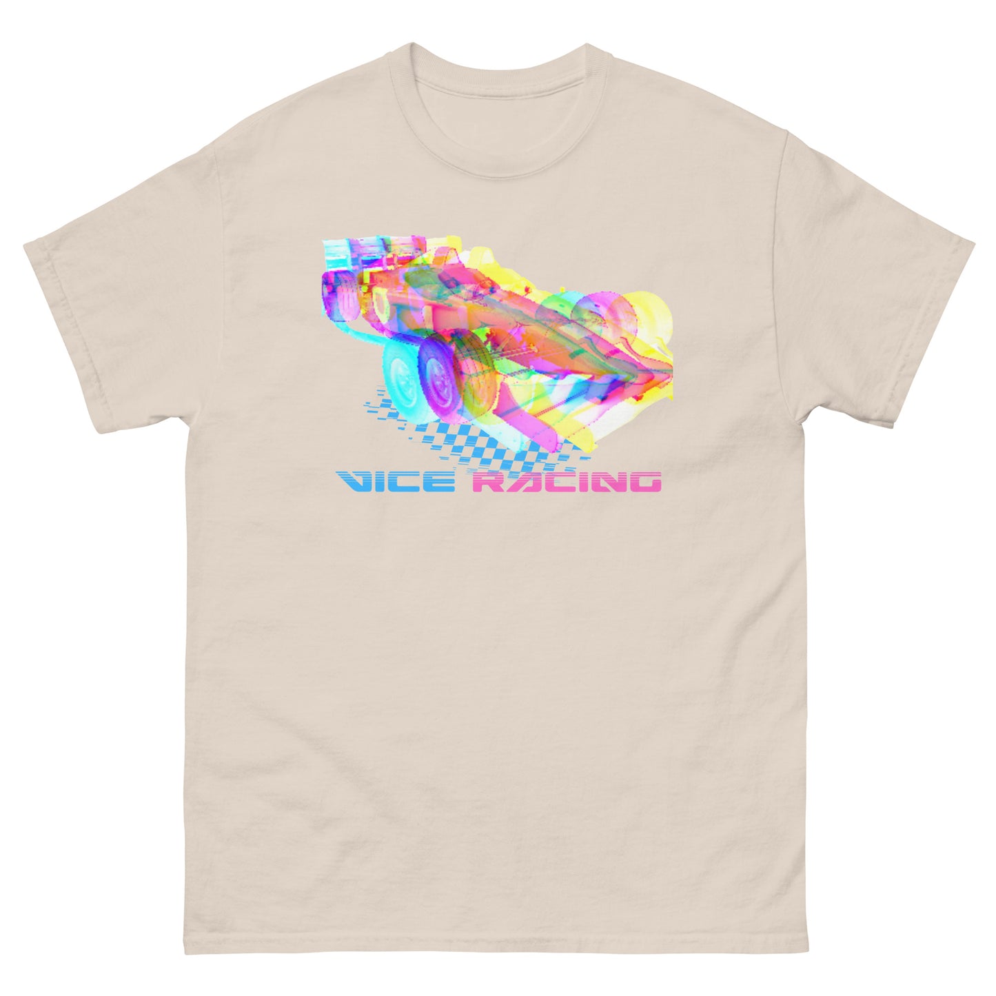 Psychedelic Formula One Car T-shirt