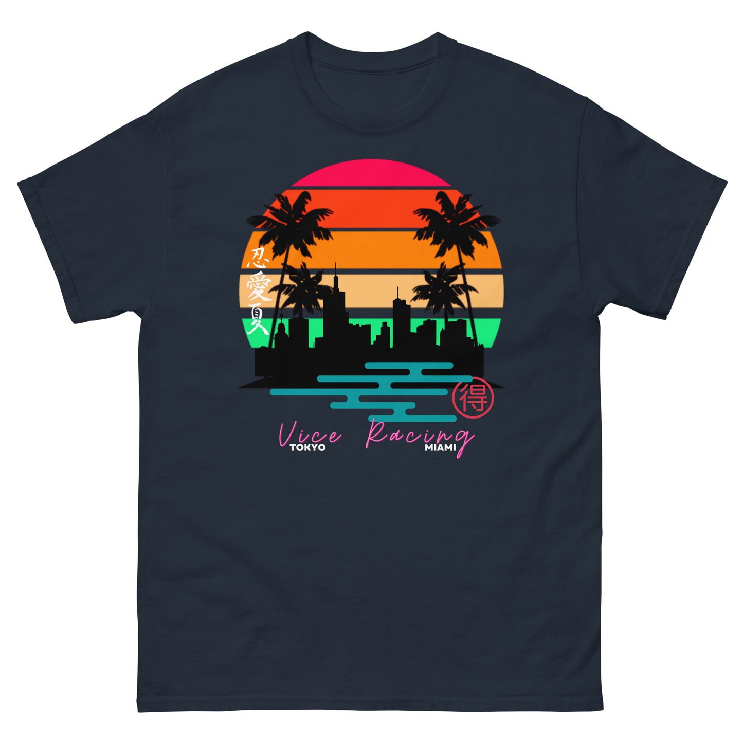 Miami Tokyo CityScape T-shirt