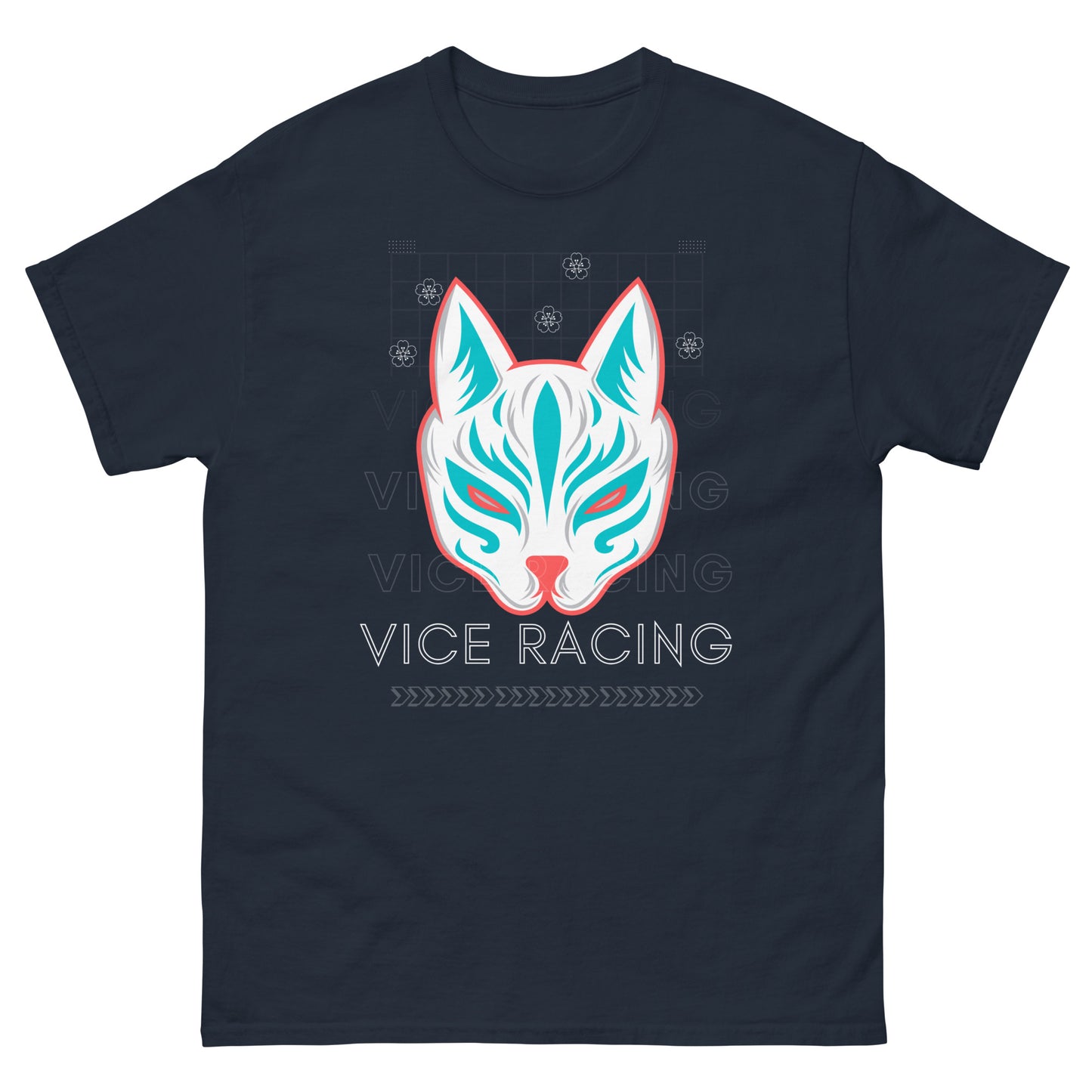 Vice Racing Kitsune Mask T-shirt