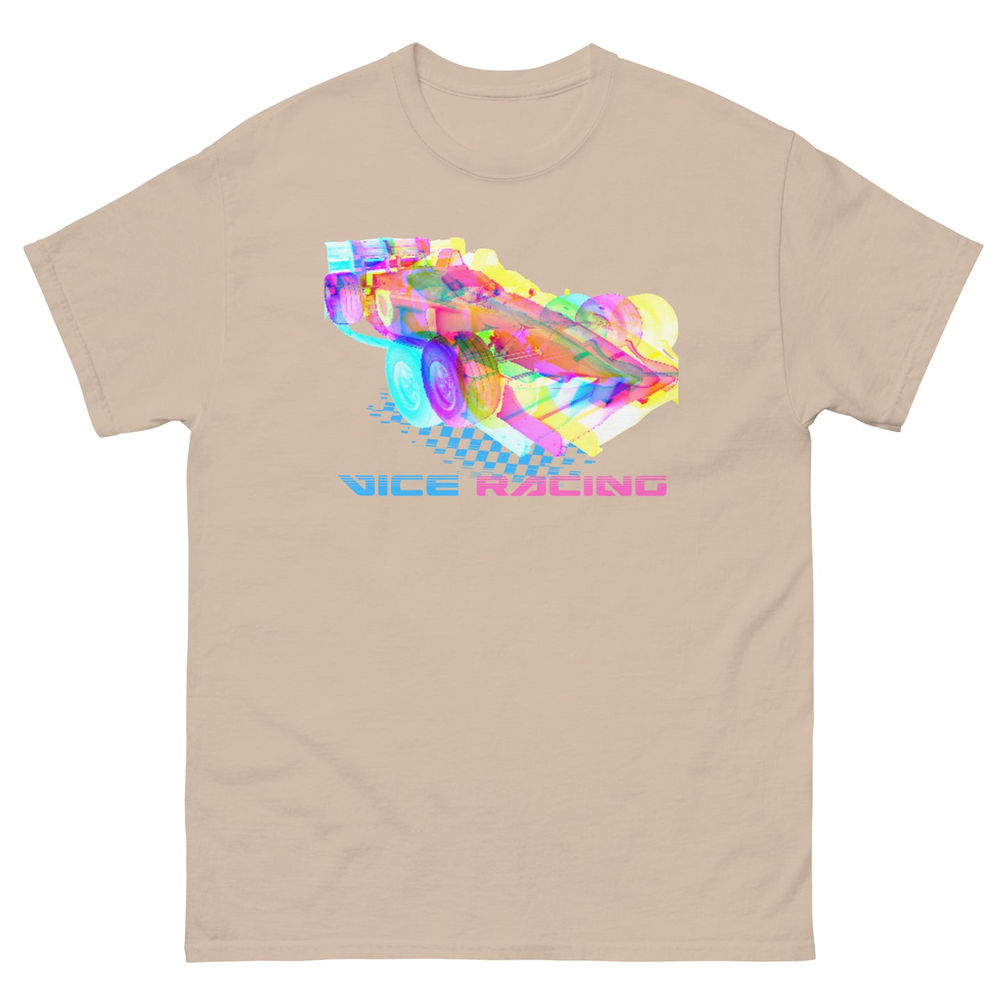 Psychedelic Formula One Car T-shirt