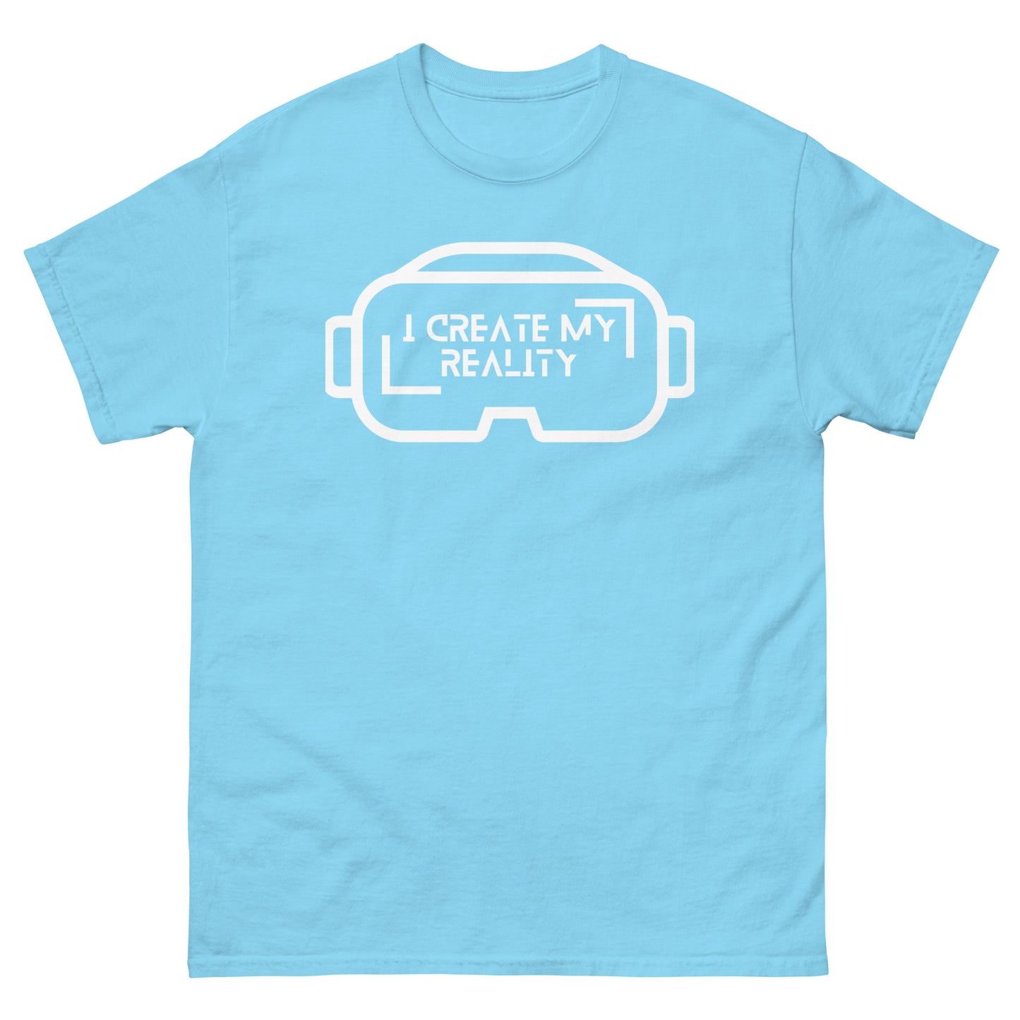 I create my reality virtual reality graphic T shirt