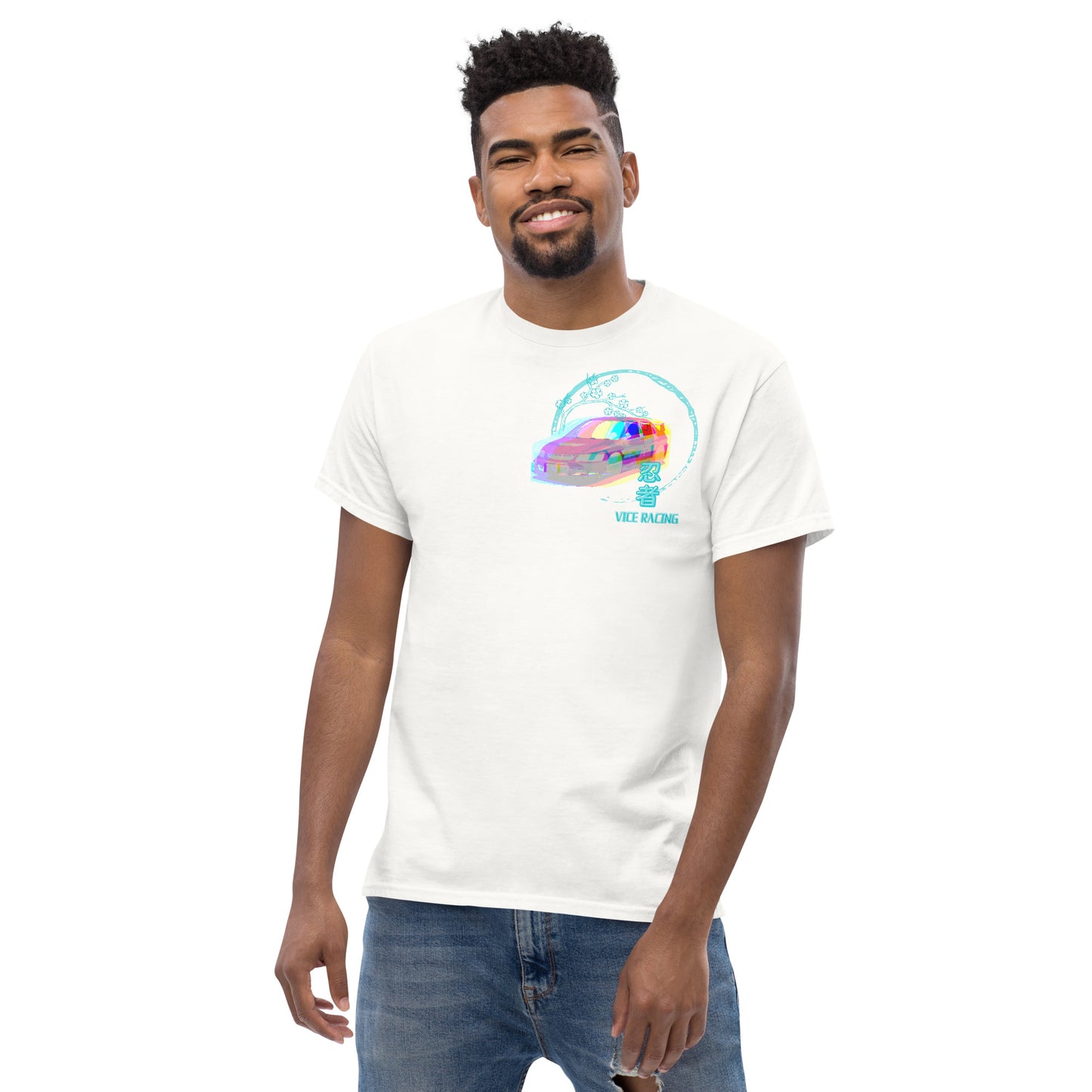 Watercolor japanese ninja car T-shirt