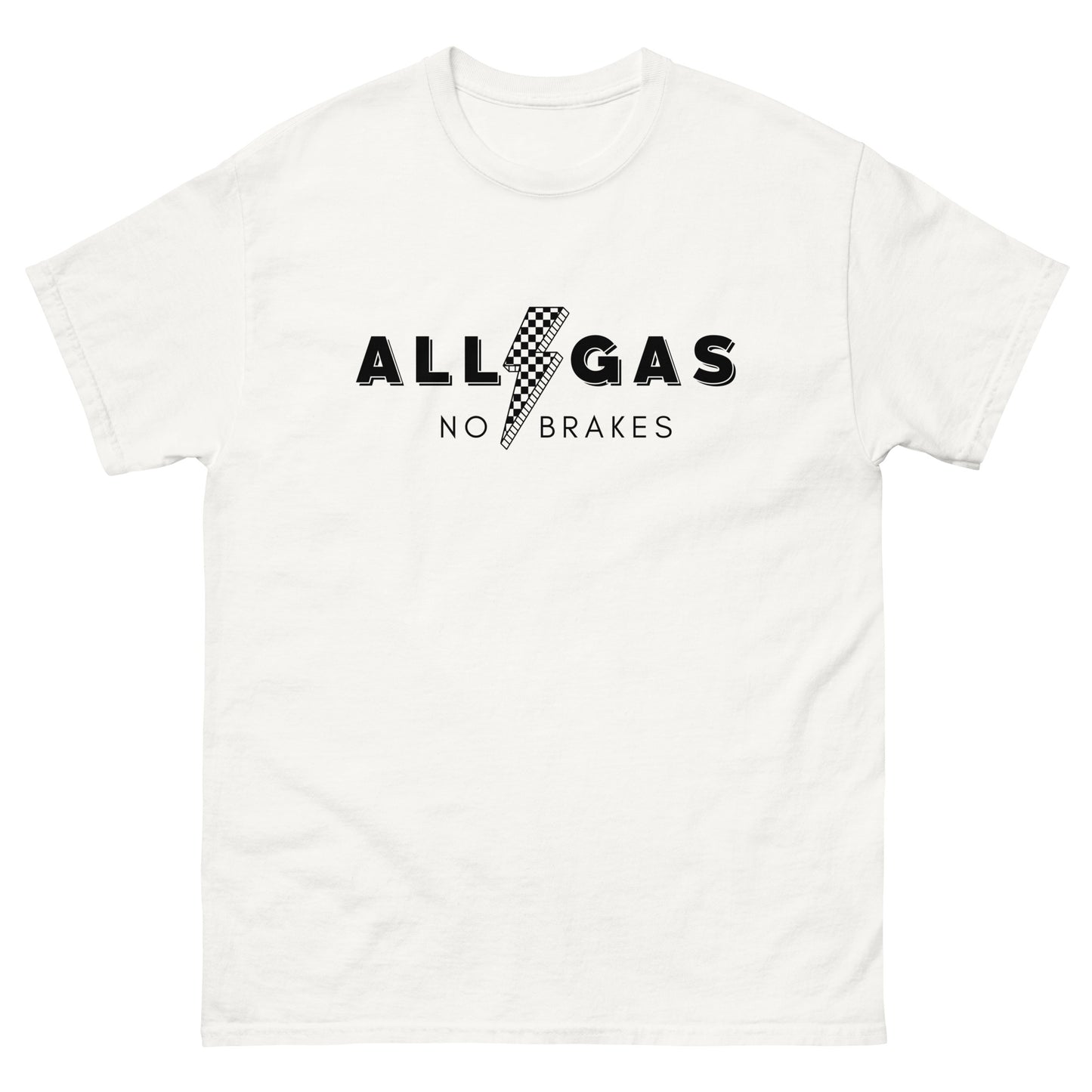 All Gas No Brakes Racing T-shirt