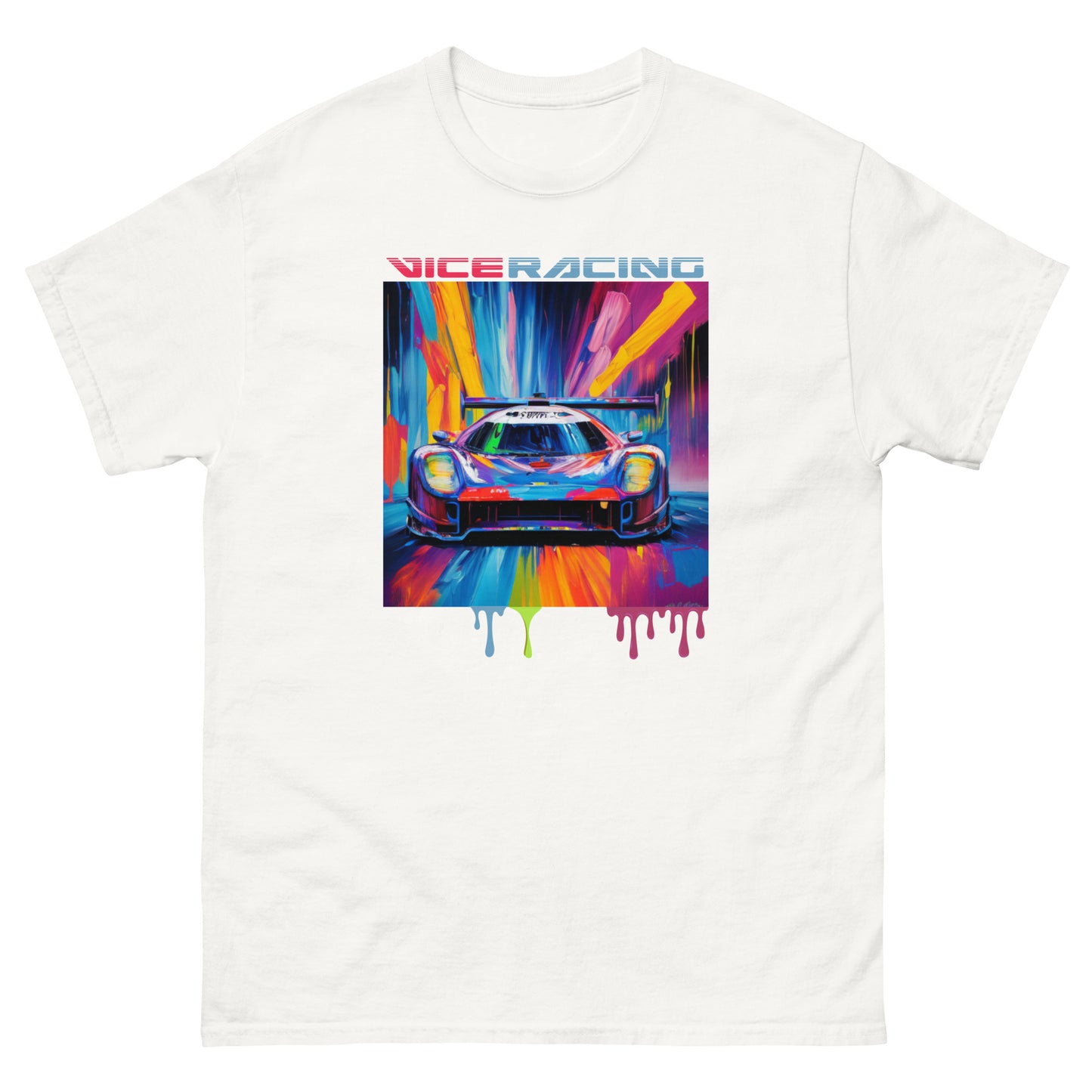 Super Car Drip Paint T-shirt