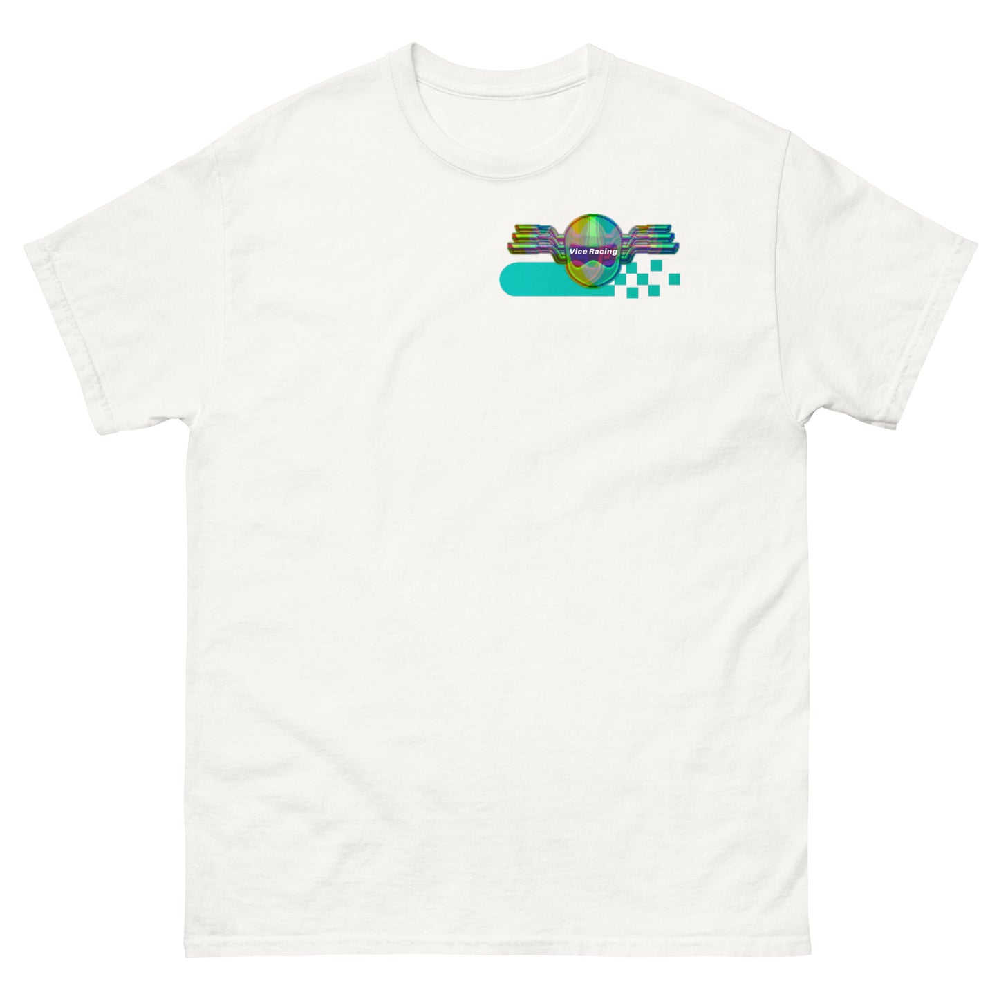 Motorsport helmet logo T-shirt