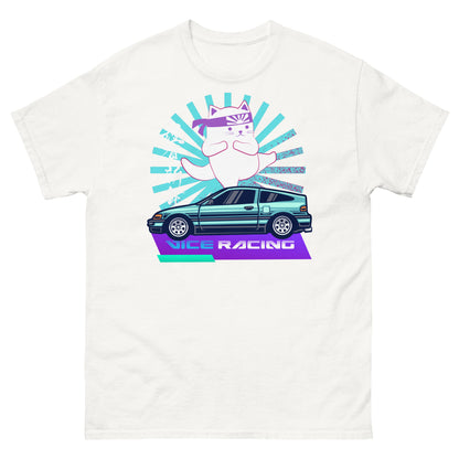 Lucky ninja cat car t-shirt
